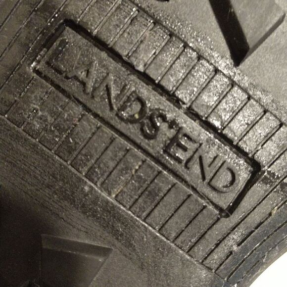 👍 Lands End Reflective Boots Size 7 A9 - Picture 5 of 6